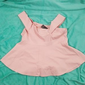 NWT Torrid Peplum blouse size 3